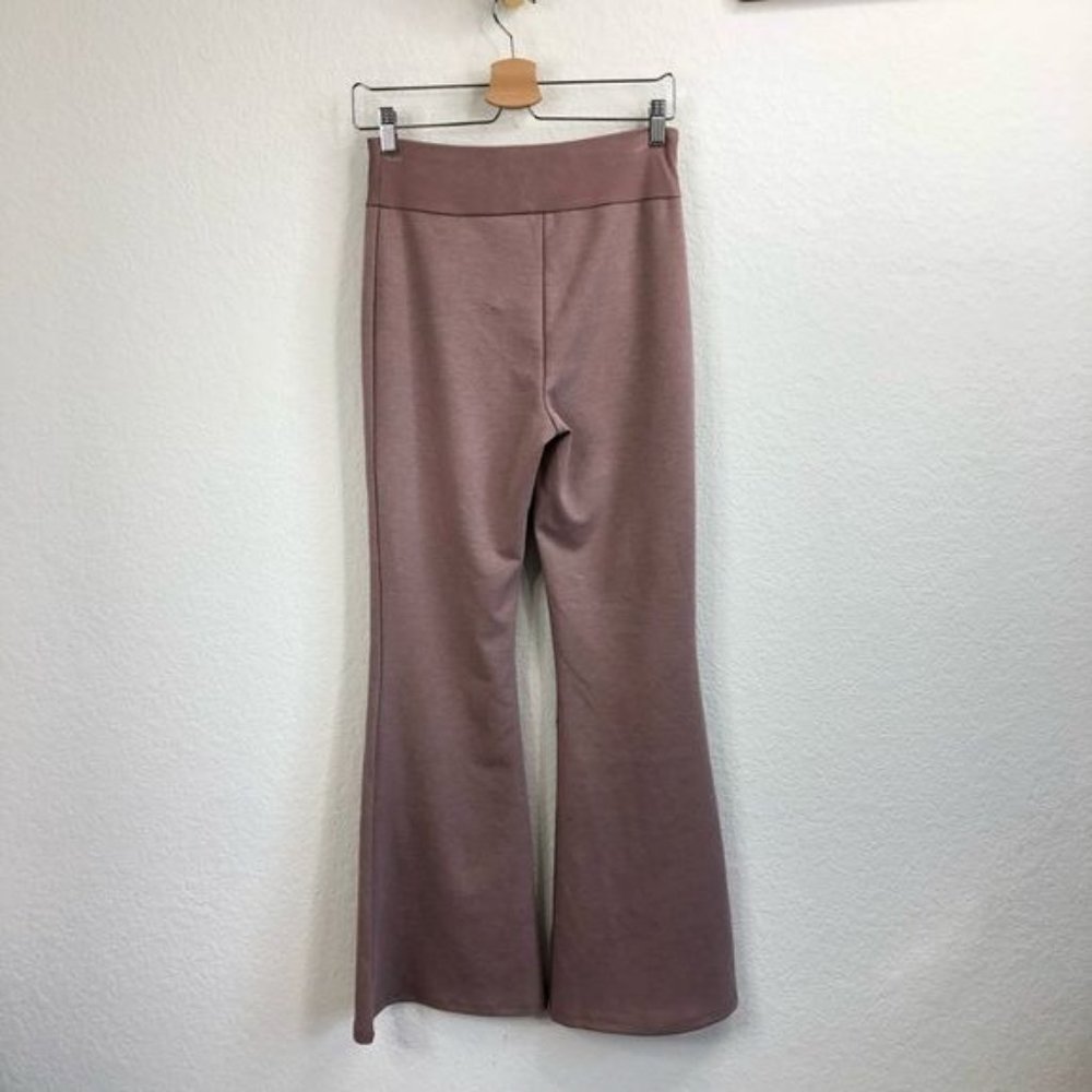 Free People Downhill Flared Lace Caged Up Sweatpants - Picture 3 of 8